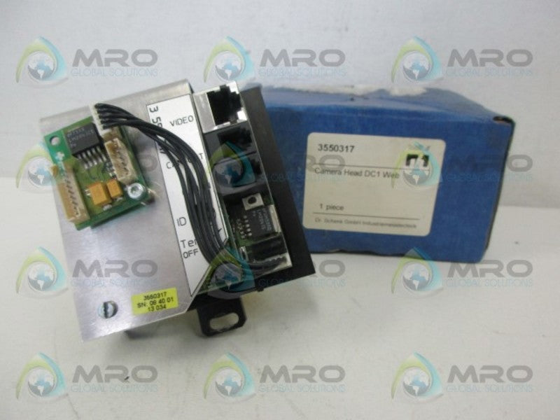 INDUSTRIAL MRO 3550317 CAMERAHEAD WEB DC1 *NEW IN BOX*