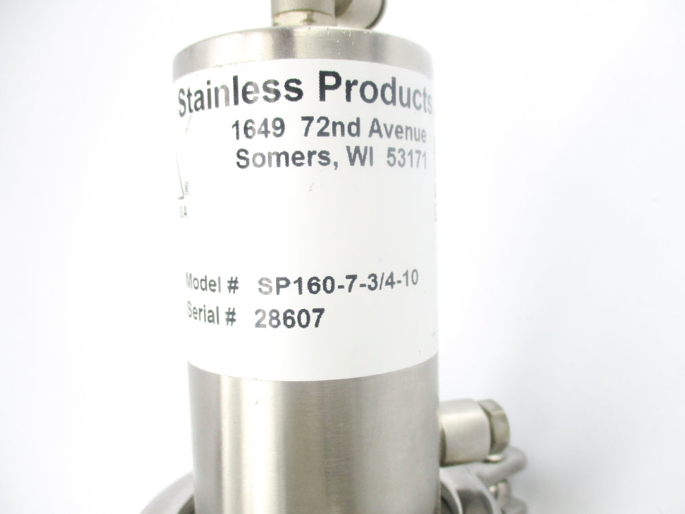 STAINLESS PRODUCTS SP160-7-3/4-10 NSNP