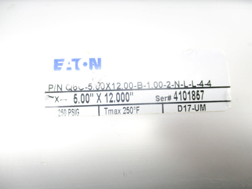 EATON Q6C-5.00X12.00-B-1.00-2-N-L-L-4-4 250PSIG NSNP