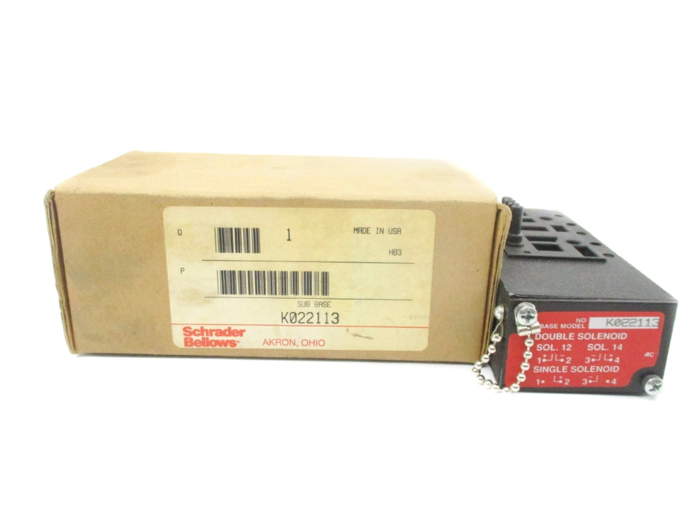 SCHRADER BELLOWS K022113 NSMP