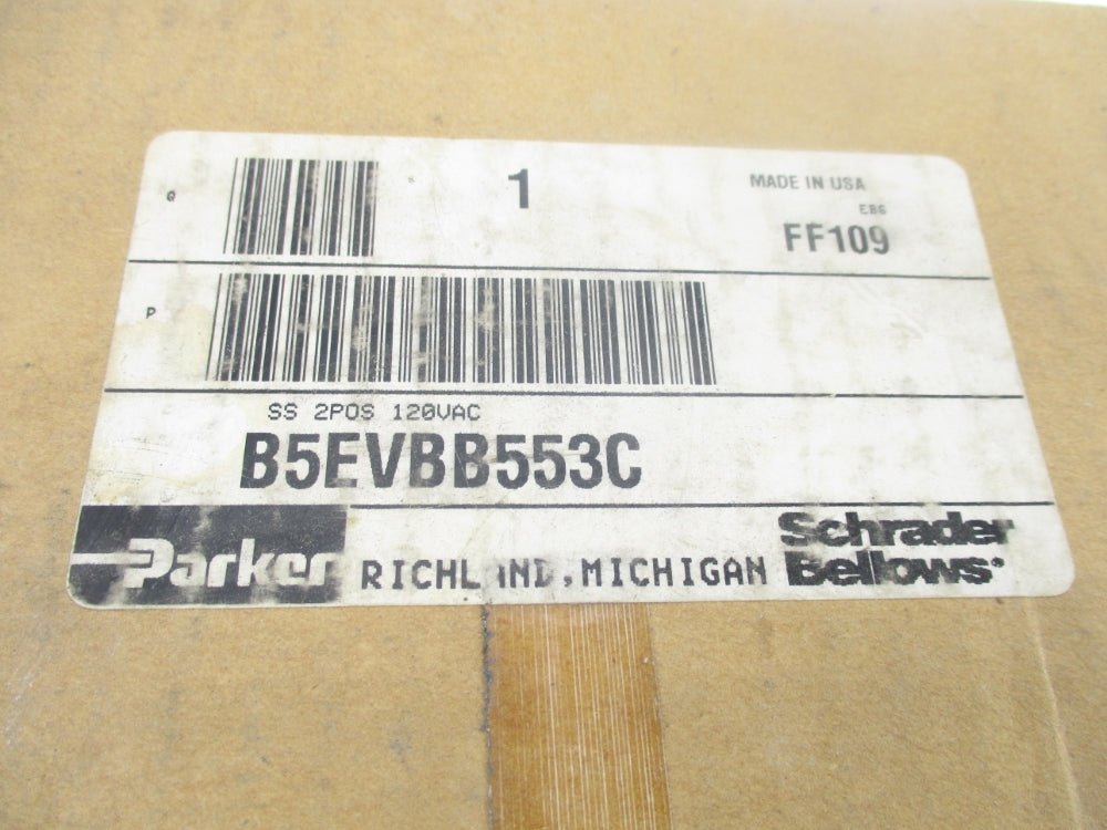 PARKER B5EVBB553C 120VAC 150PSI NSMP