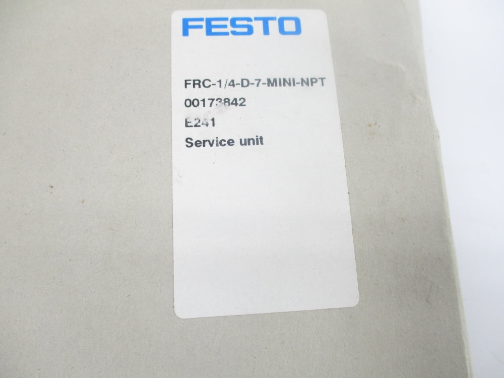 FESTO FRC-1/4-D-7-MINI-NPT 00173842 240PSI NSMP