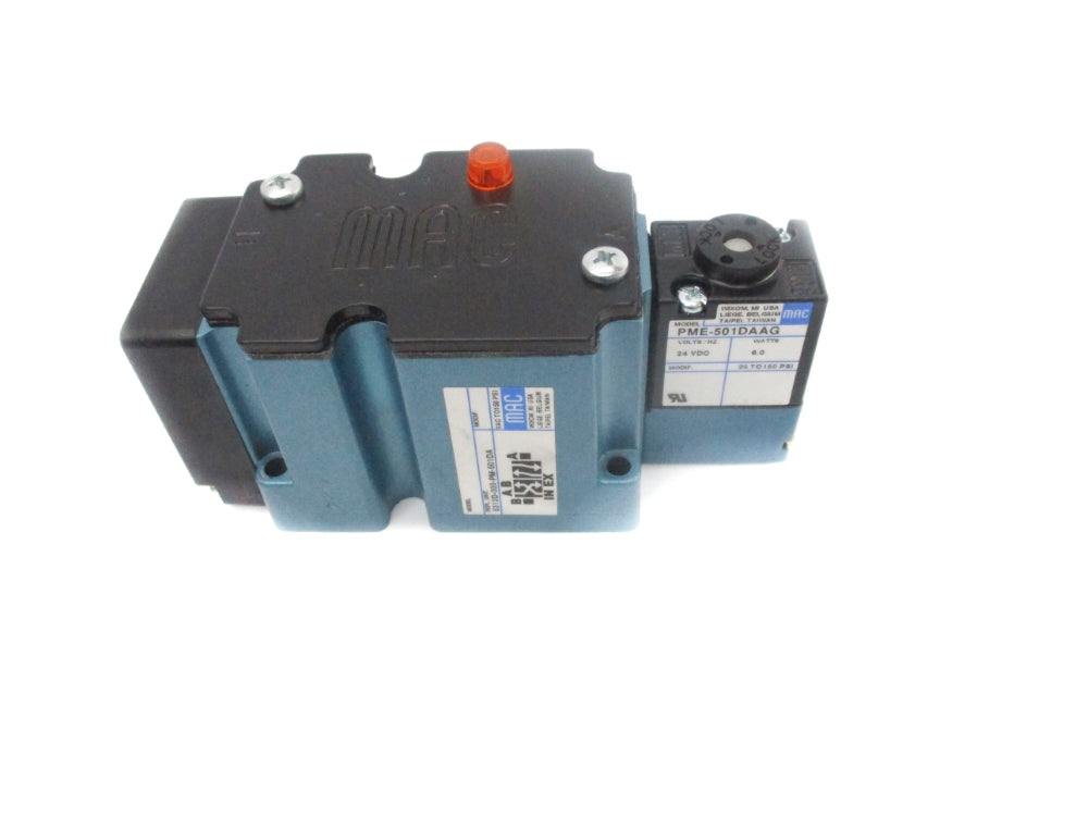 MAC 6313D-000-PM-501DA 24VDC 25-150PSI UNMP