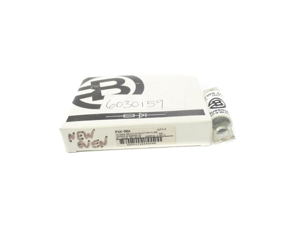 BUSSMANN FWX-50A 250VAC/DC 50A (PKG OF 5) NSMP
