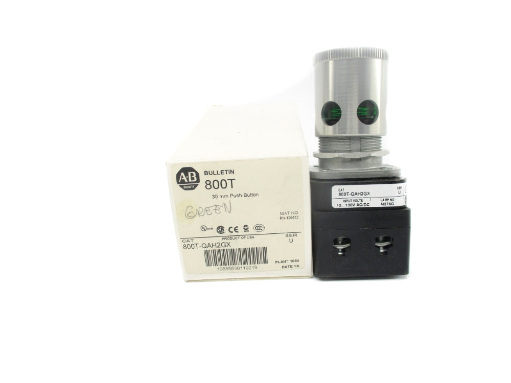 ALLEN BRADLEY 800T-QAH2GX SER. U (WH) NSMP