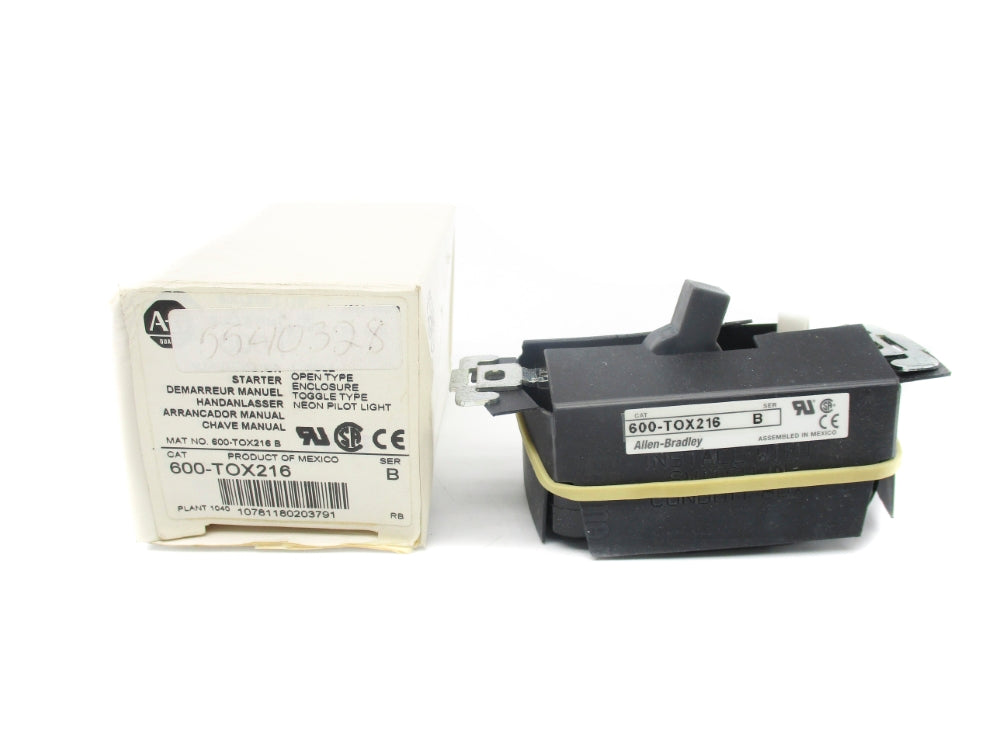 ALLEN BRADLEY 600-TOX216 SER. B (WH) NSMP