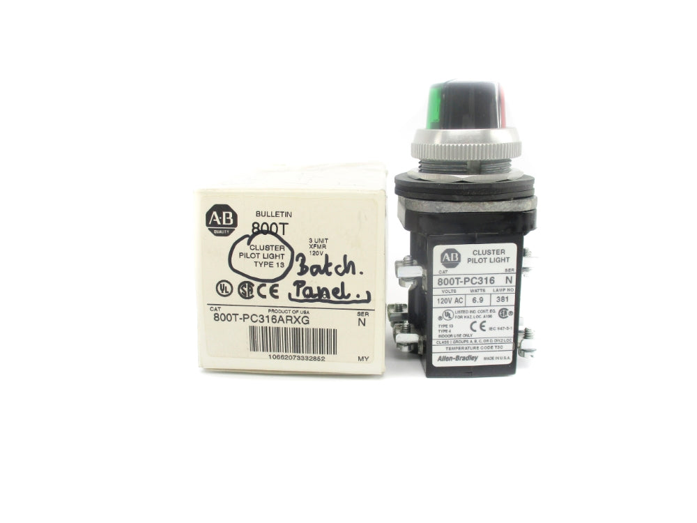 ALLEN BRADLEY 800T-PC316ARXG SER. N NSMP