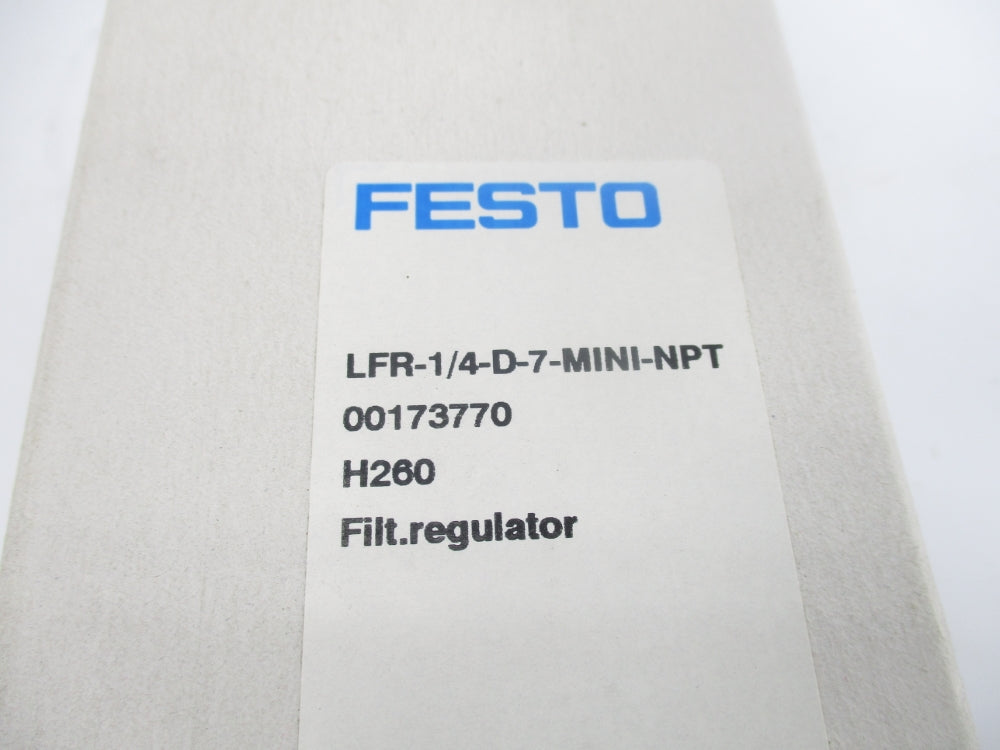 FESTO LFR-1/4-D-7-MINI 00173770 240PSI NSMP