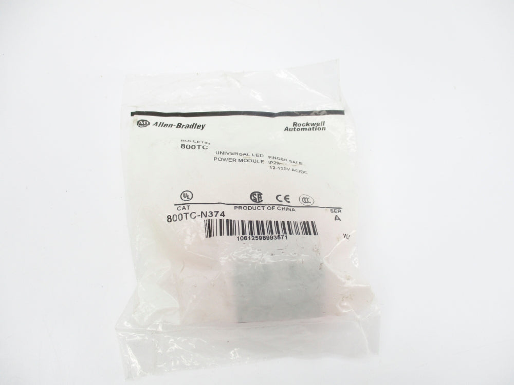 ALLEN BRADLEY 800TC-N374 SER. A NSMP