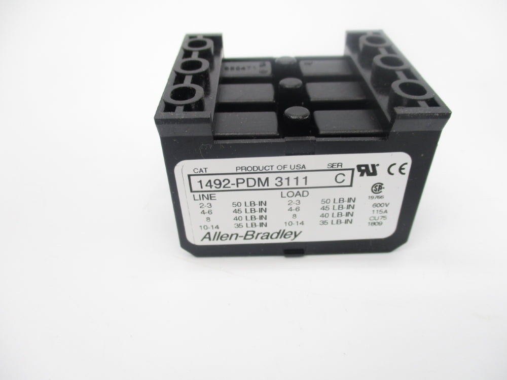 ALLEN BRADLEY 1492-PDM3111 SER. C NSMP