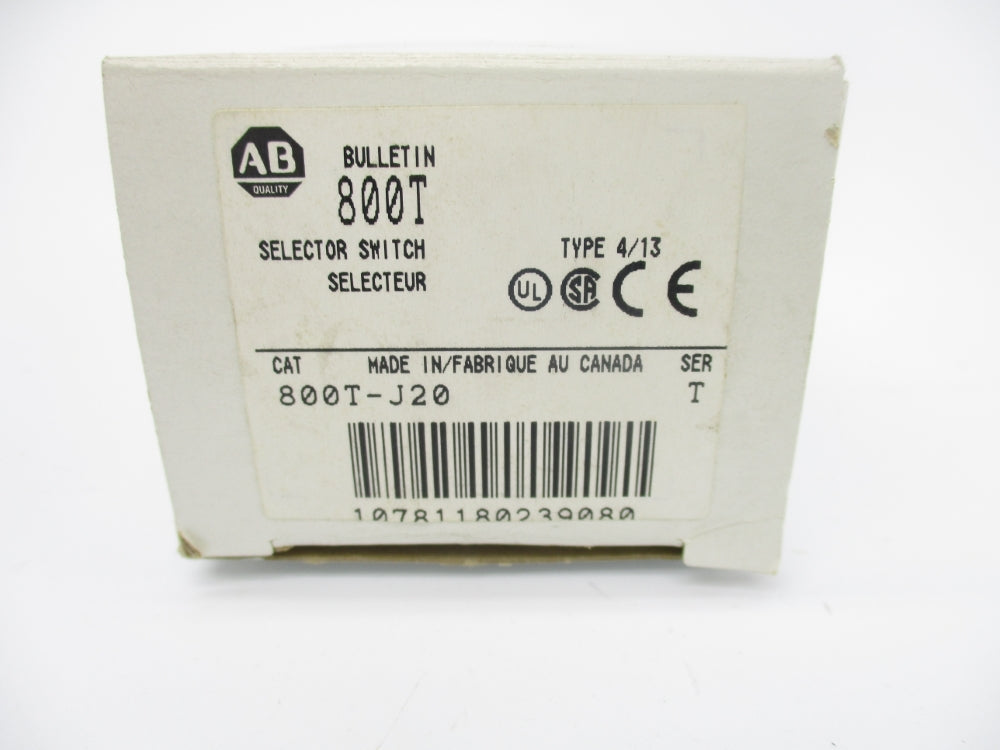 ALLEN BRADLEY 800T-J20 SER. T (GY/BL) NSMP