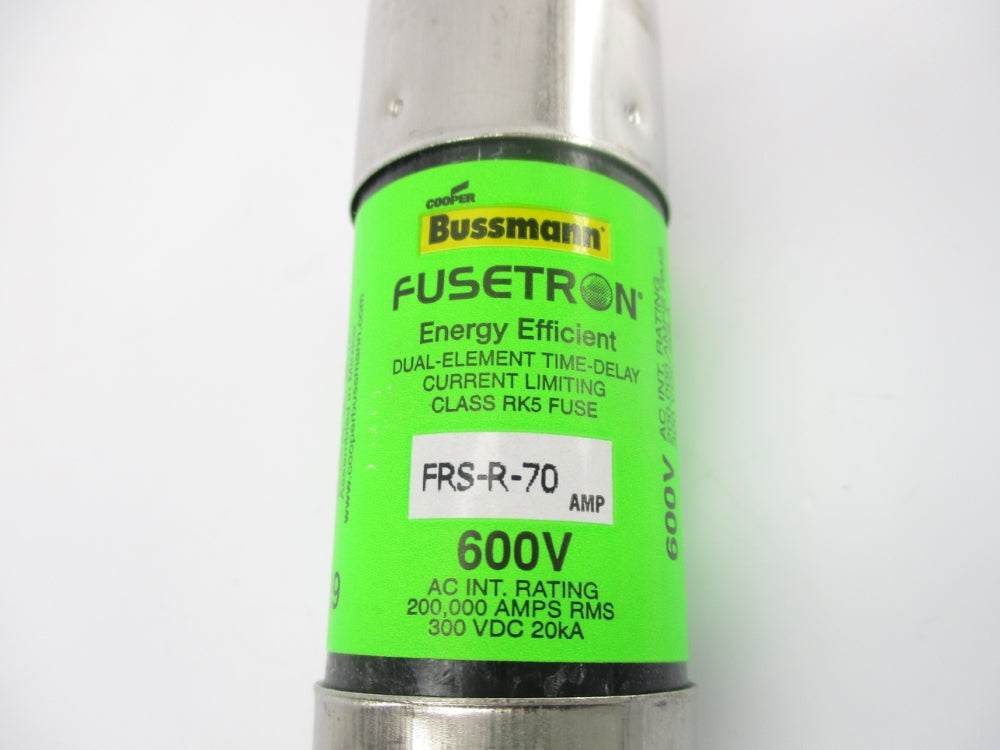 BUSSMANN FRS-R-70 600VAC/300VDC 70A UNMP