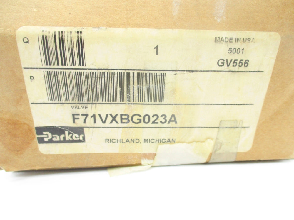 PARKER F71VXBG023A 115/120V 145PSI NSMP