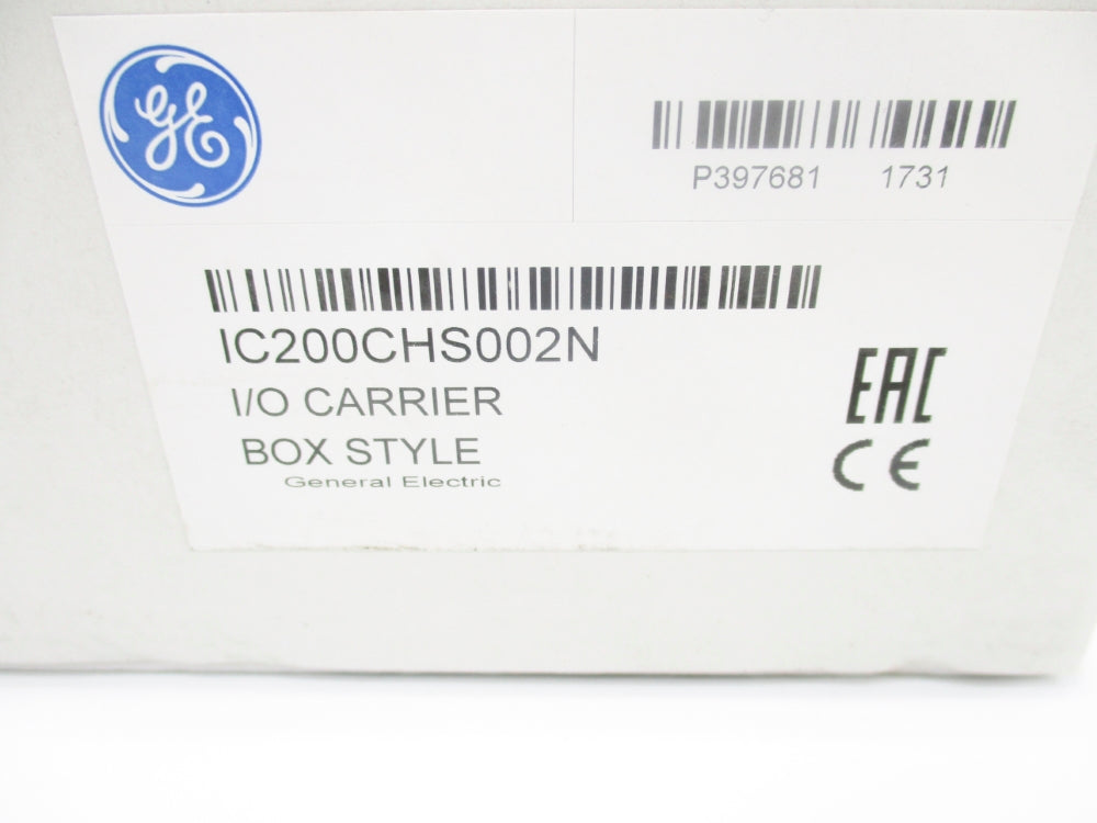 GENERAL ELECTRIC IC200CHS002N NSFS