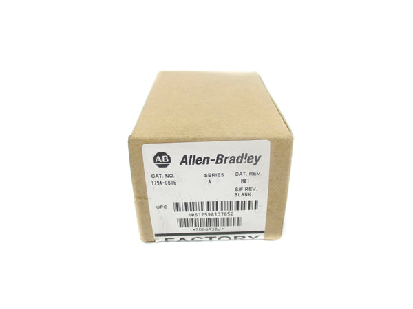 ALLEN BRADLEY 1794-OB16 SER. A DATE: 2006 NSFS