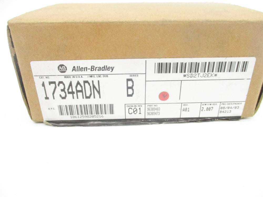 ALLEN BRADLEY 1734-ADN SER. B F/W 2.007 NSMP