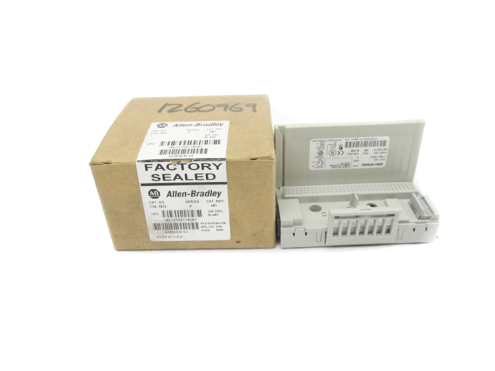 ALLEN BRADLEY 1794-TB3S SER. A 120VAC 10A NSMP