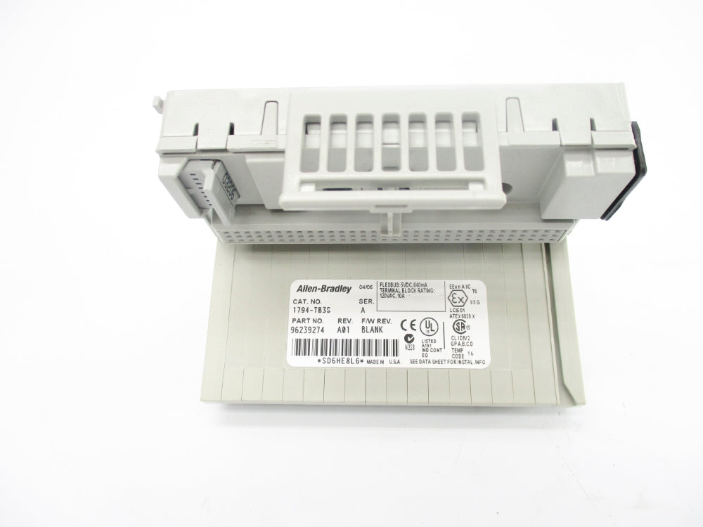 ALLEN BRADLEY 1794-TB3S SER. A 120VAC 10A NSMP