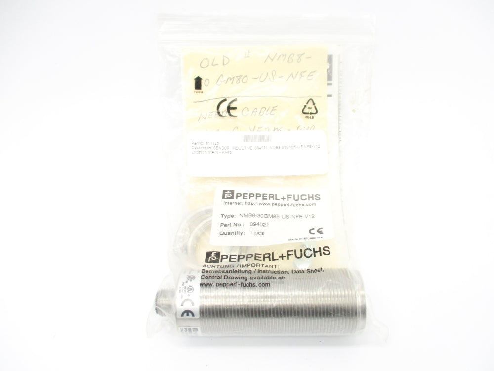 PEPPERL+FUCHS NMB8-30GM85-US-NFE-V12 094021 NSMP