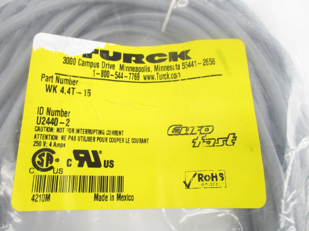 TURCK WK4.4T-15 U2440-2 NSMP