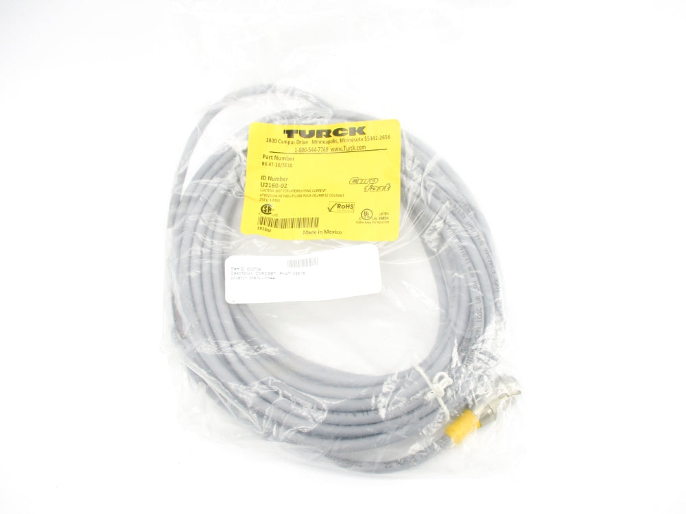 TURCK RK4T-10/S618 U2160-02 NSMP