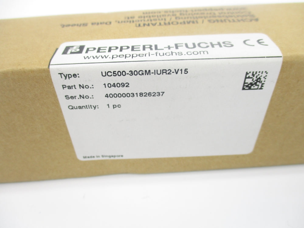 PEPPERL+FUCHS UC500-30GM-IUR2-V15 104092 NSMP