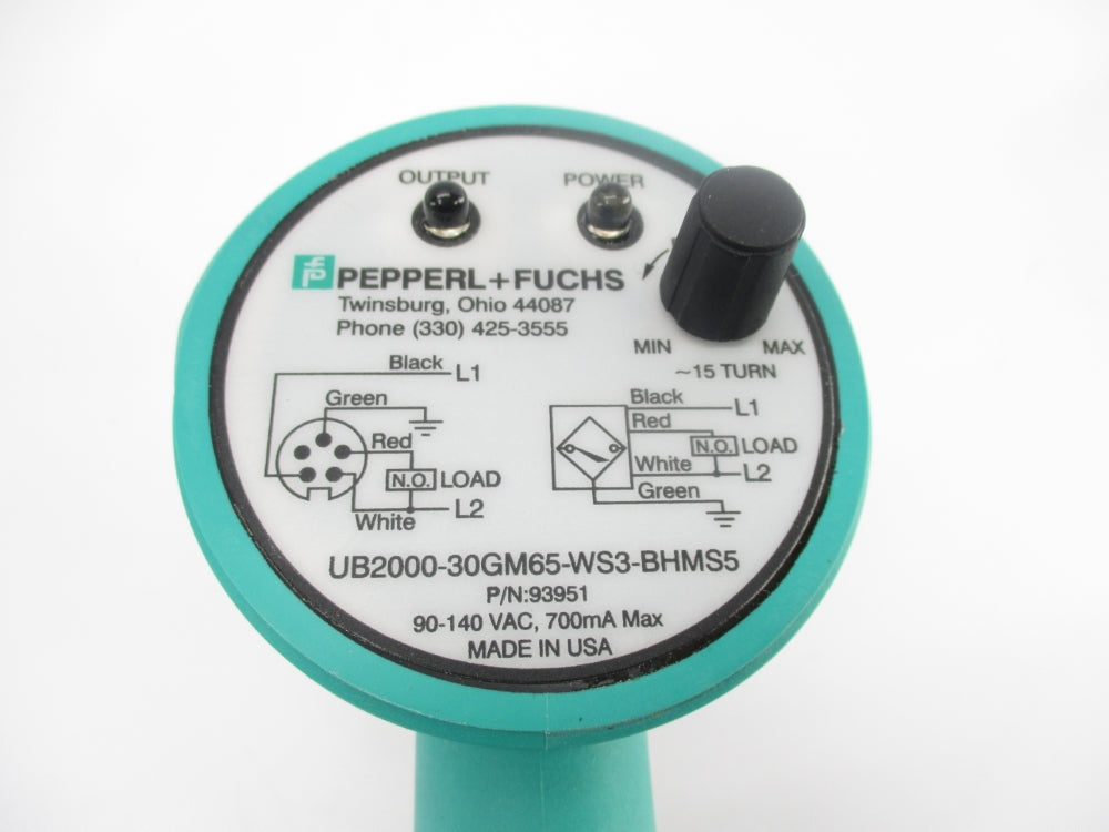 PEPPERL+FUCHS UB2000-30GM65-WS3-BHMS5 93951 NSNP