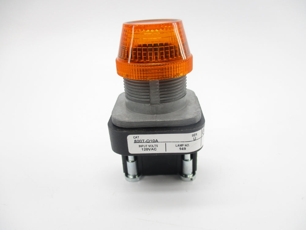 ALLEN BRADLEY 800T-Q10A SER. U (BR/WH) NSMP