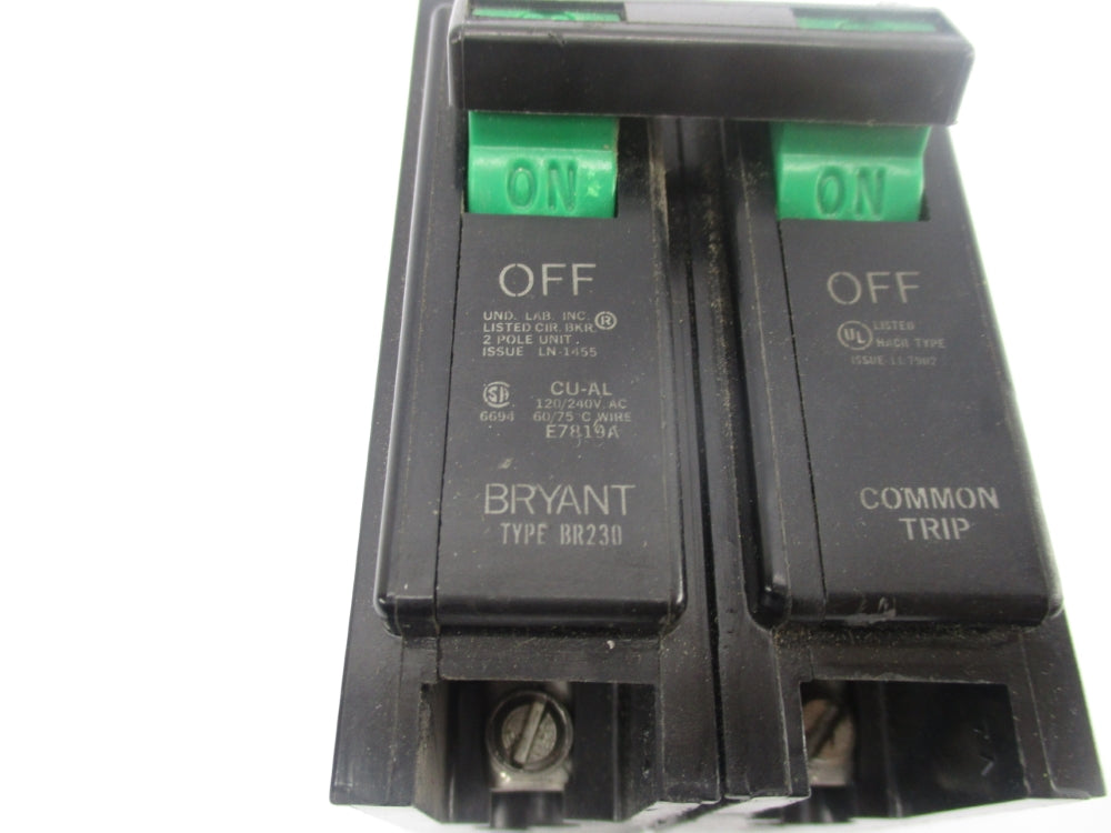 BRYANT BR230 120/240VAC 30A NSNP