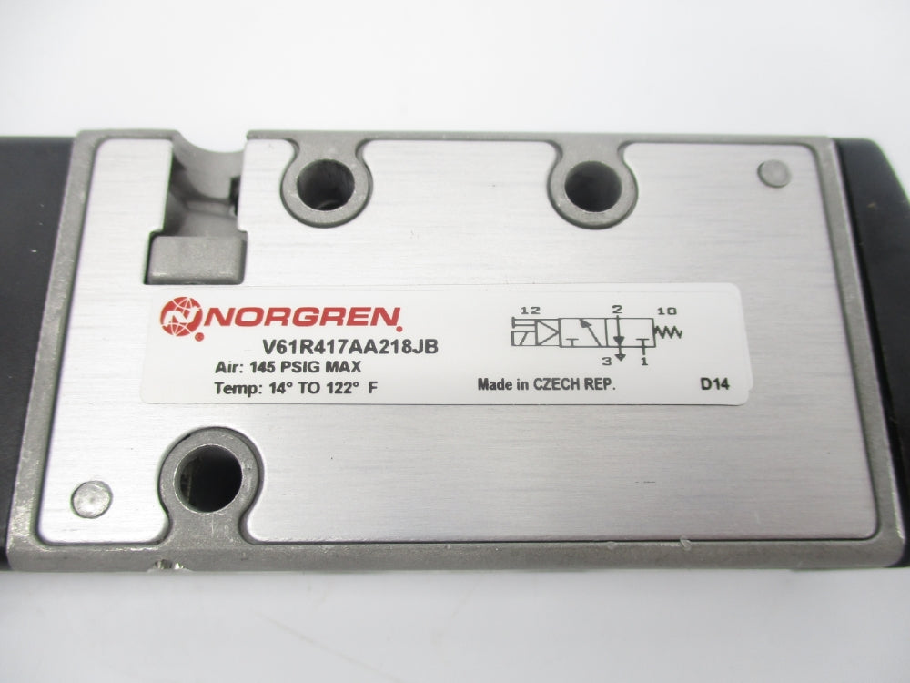 NORGREN V61R417AA218JB 110/120V 145PSI NSNP