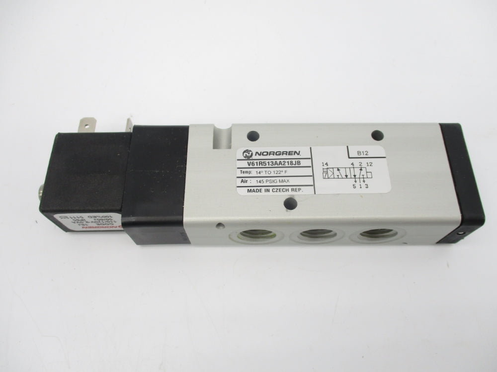 NORGREN V61R513AA218JB 110/120V 145PSI 14-122'F NSMP