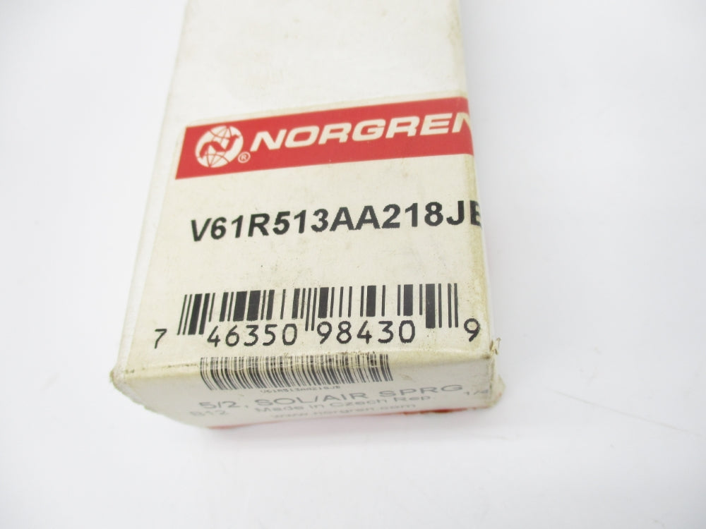 NORGREN V61R513AA218JB 110/120V 145PSI 14-122'F NSMP