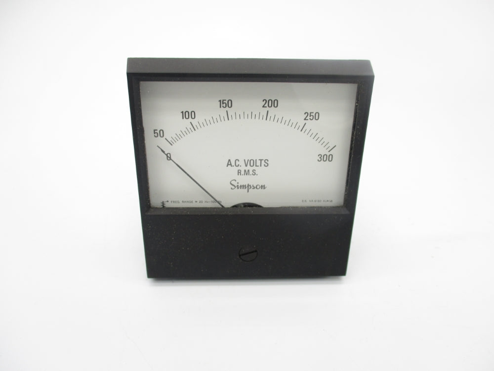 SIMPSON ELECTRIC 2153 17733 0-300ACV NSMP