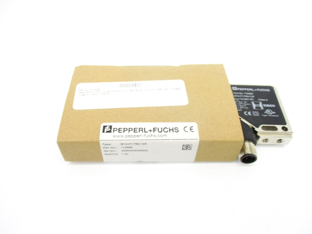 PEPPERL+FUCHS M12-F1/76B/124 115969 NSMP