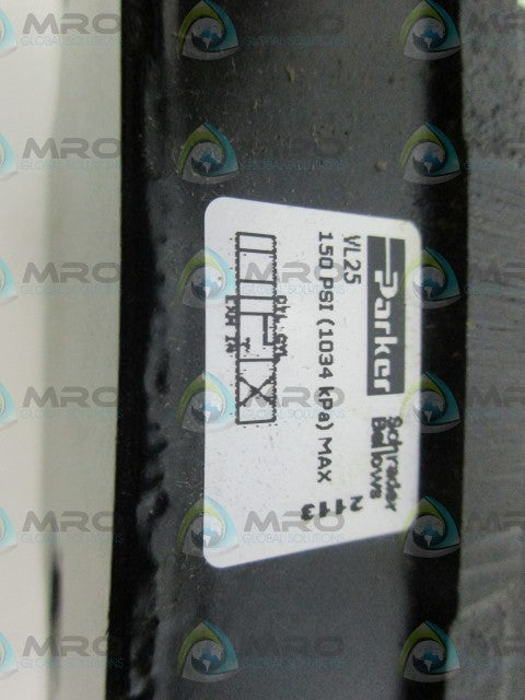 PARKER VL25 PNEUMATIC MANUAL DISK VALVE *NEW IN BOX*
