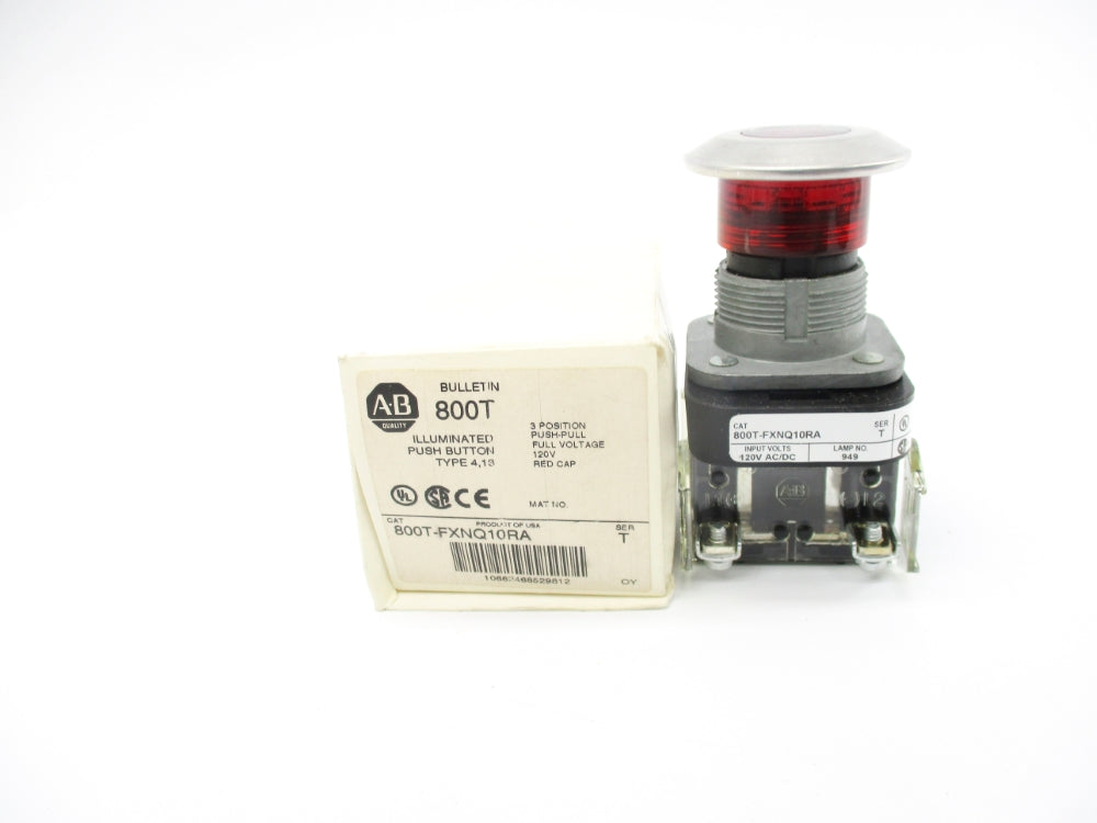 ALLEN BRADLEY 800T-FXNQ10RA SER. T (WH) NSMP