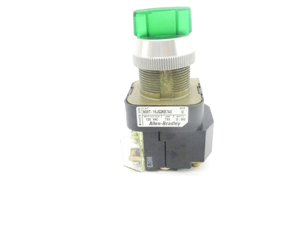 ALLEN BRADLEY 800T-16JG2KB7AX SER. U (GY/BL) NSMP
