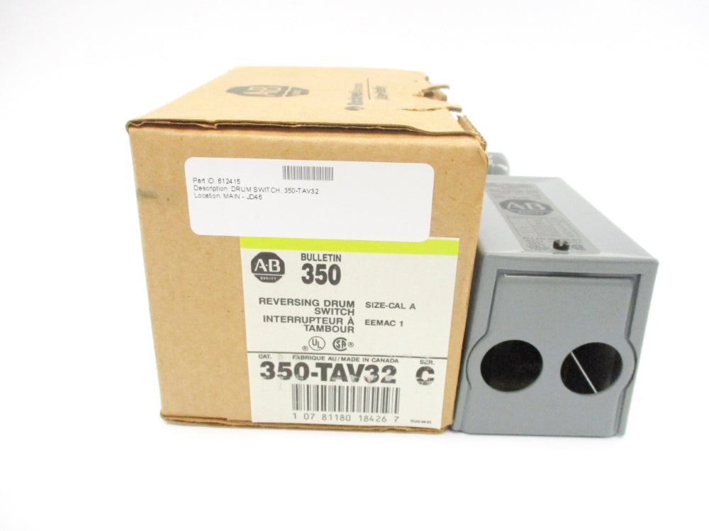 ALLEN BRADLEY 350-TAV32 SER. C (BR/YL) NSMP