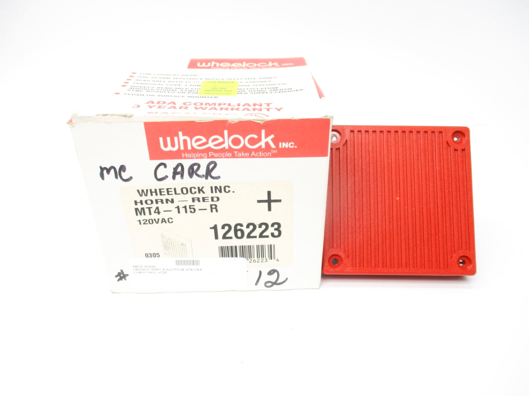 WHEELOCK MT4-115-R NSMP