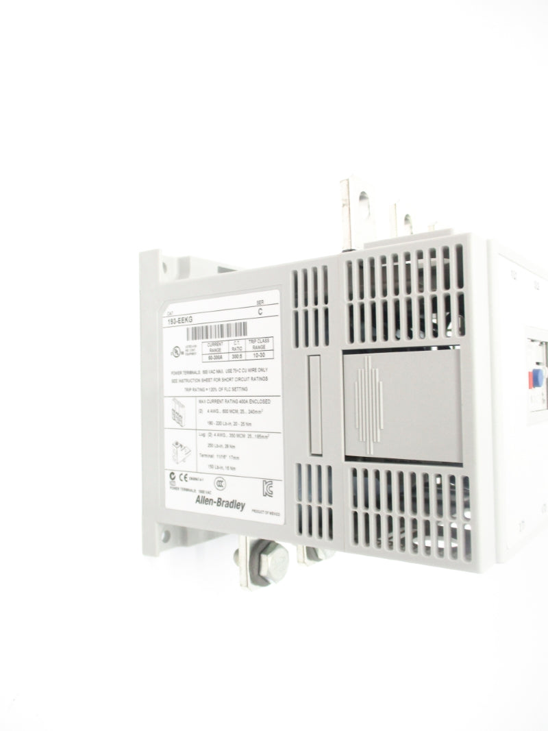 ALLEN BRADLEY 193-EEKG SER. C 600VAC 60-300A (BR/WH) NSMP