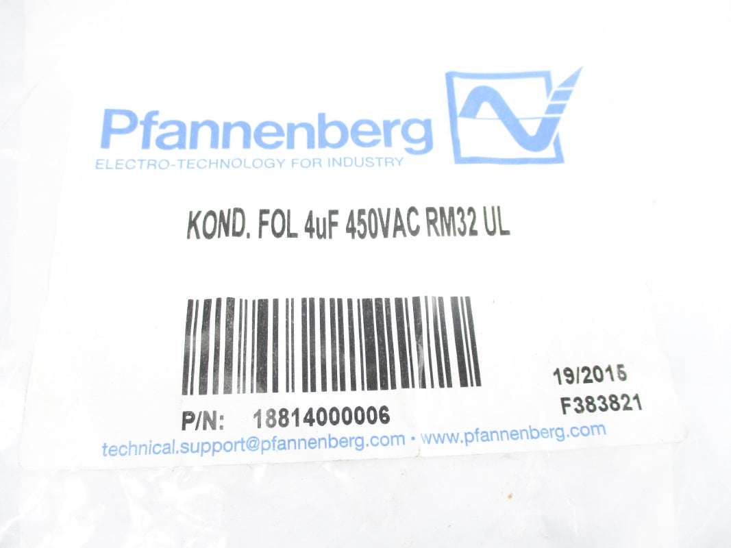 PFANNENBERG 18814000006 NSMP