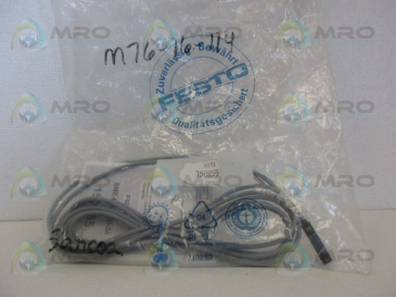 FESTO SME-8-K-LED-24 150855 PROXIMITY SENSOR * NEW IN FACTORY BAG *