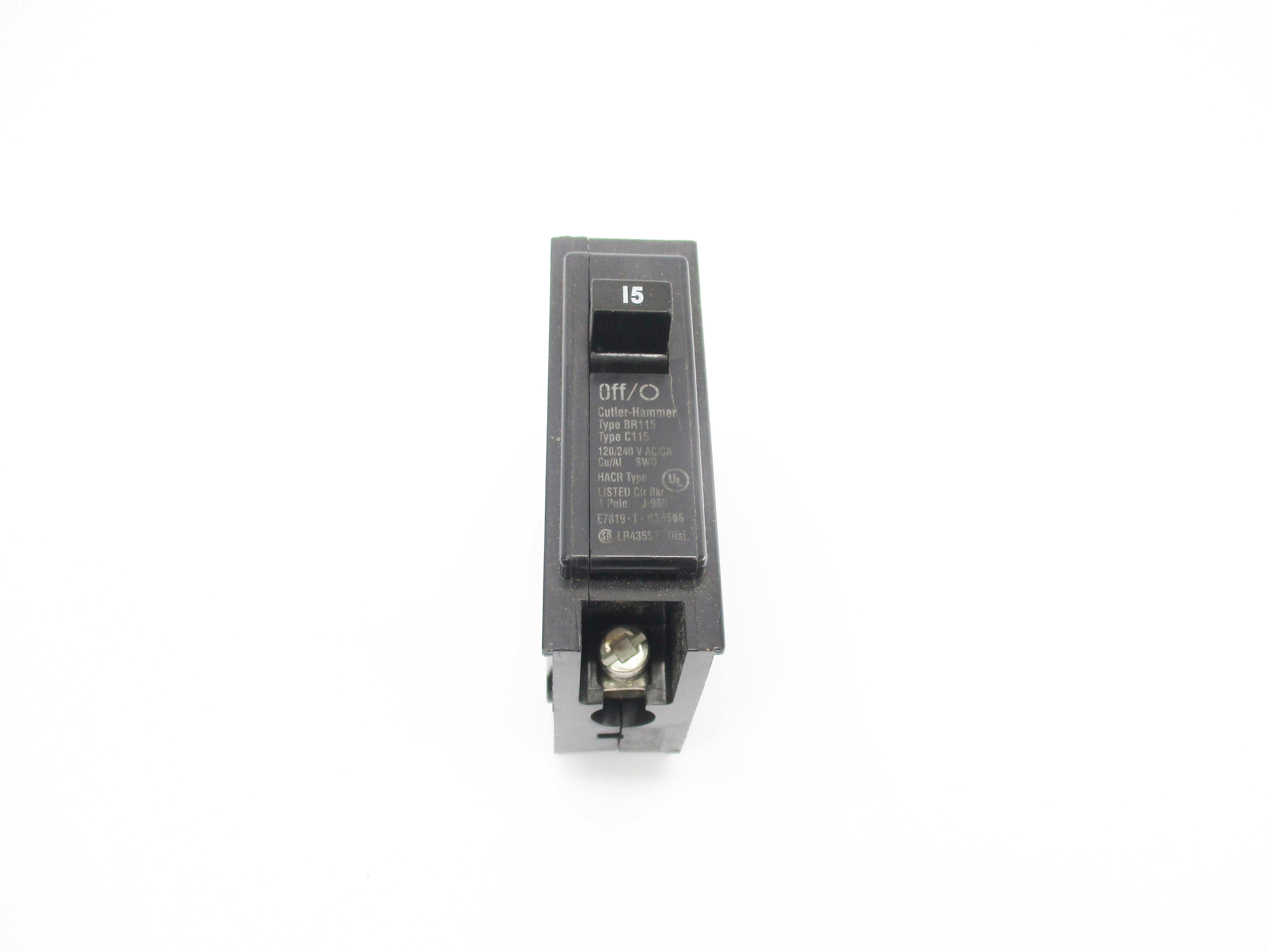 CUTLLER-HAMMER BR115 120/240VAC 15A NSNP