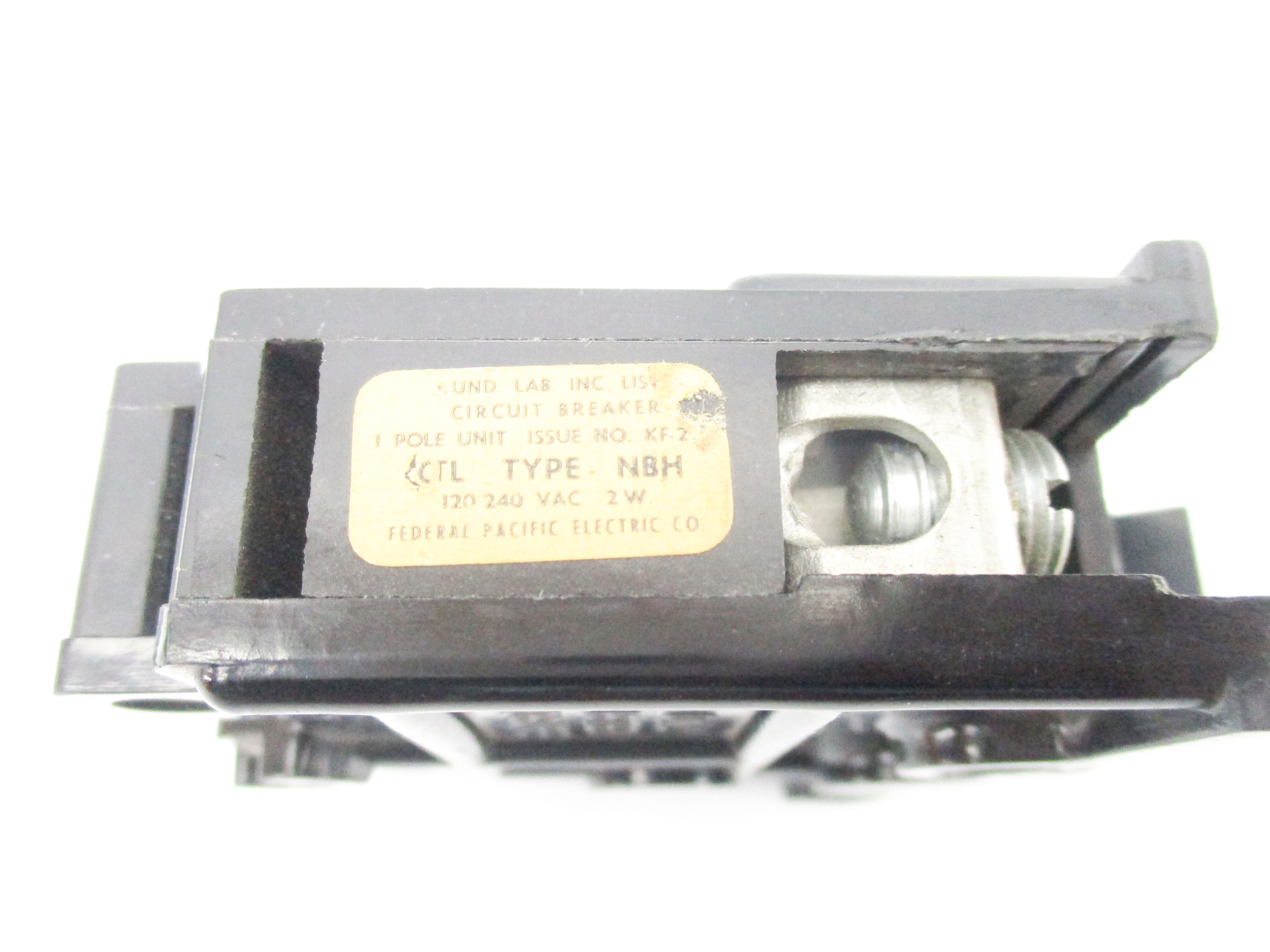 FEDERAL PACIFIC NBH120 120/240VAC 20A UNMP