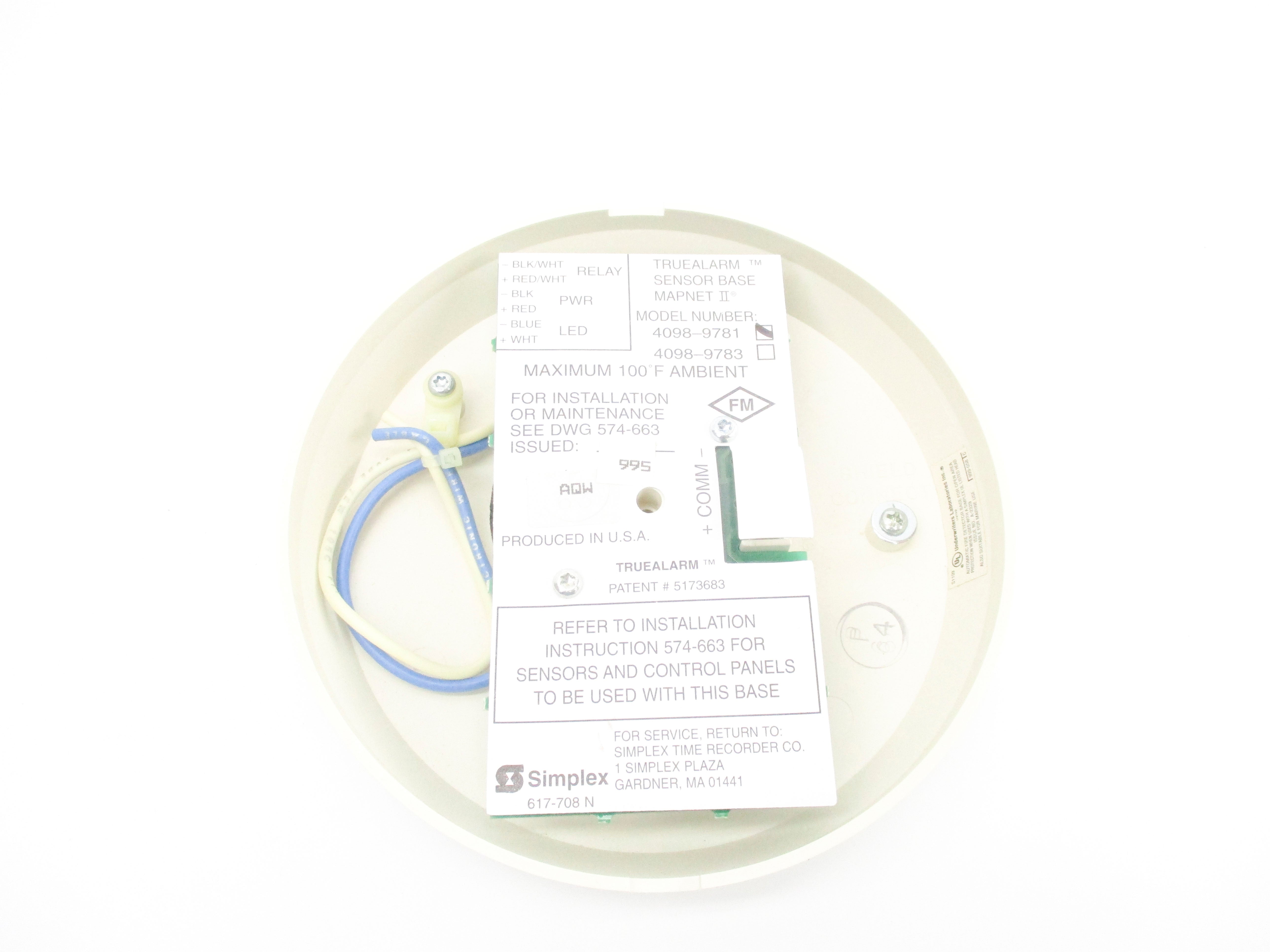 SIMPLEX 4098-9781 NSMP