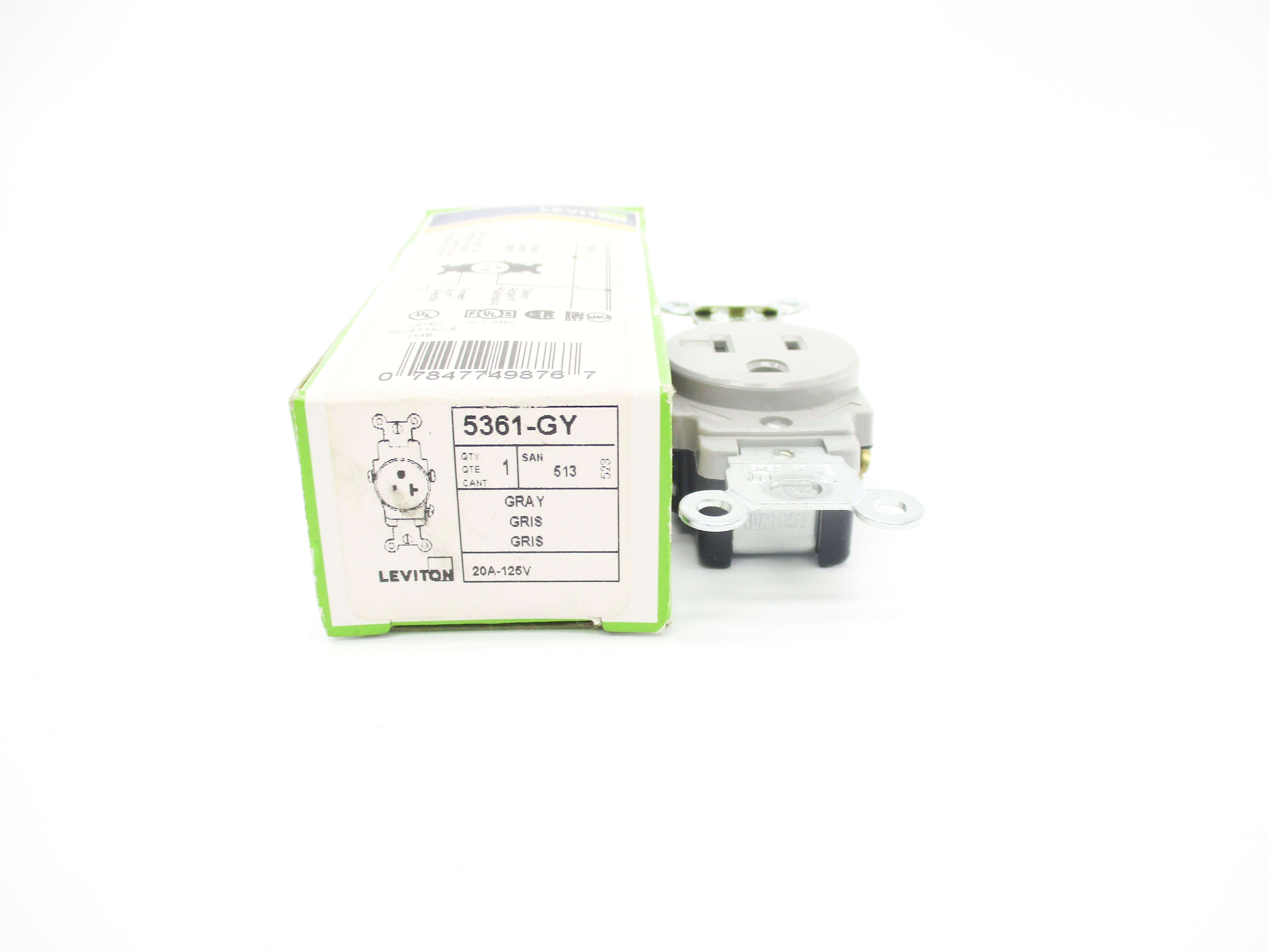 LEVITON 5361-GY NSMP