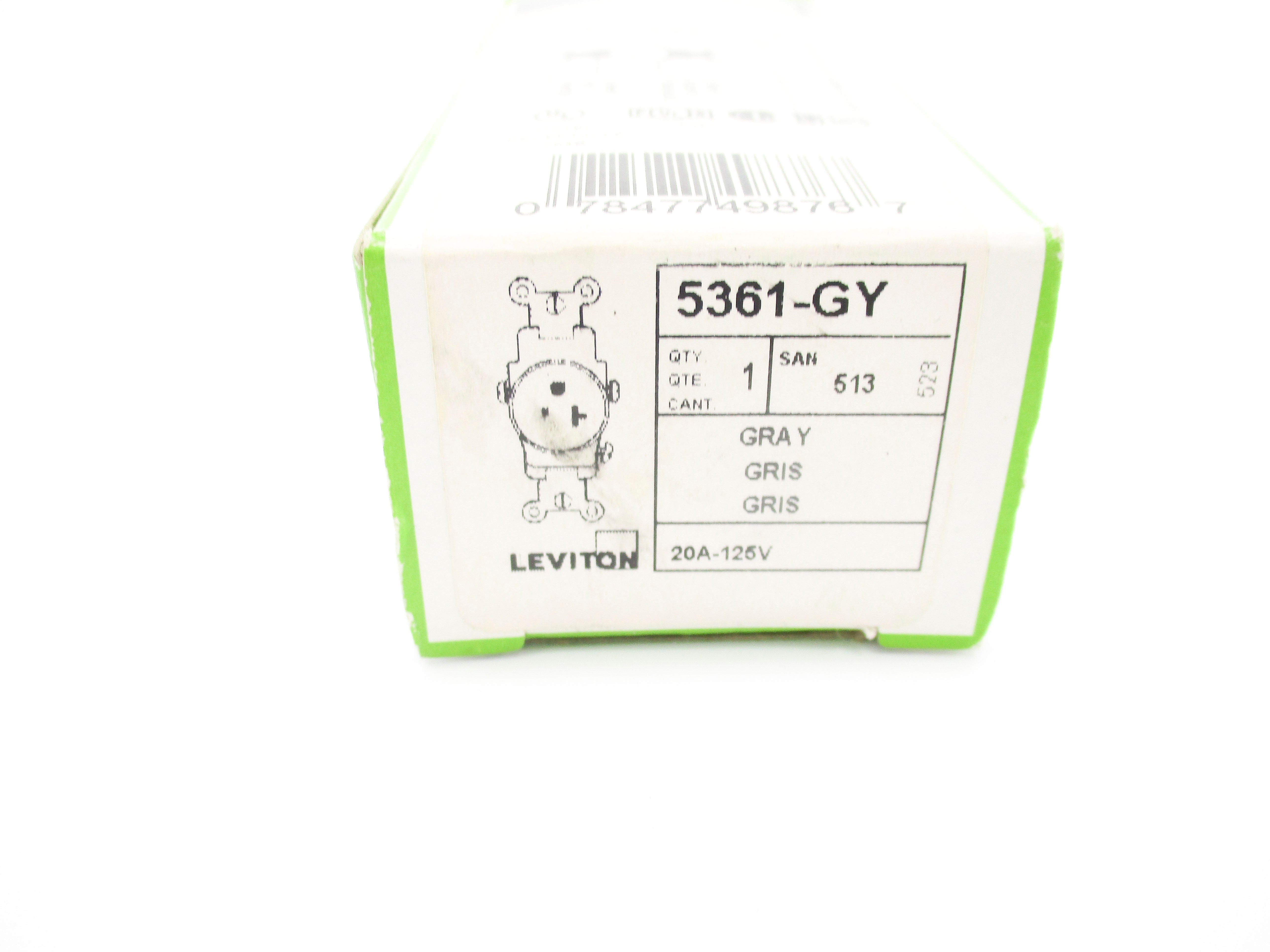LEVITON 5361-GY NSMP