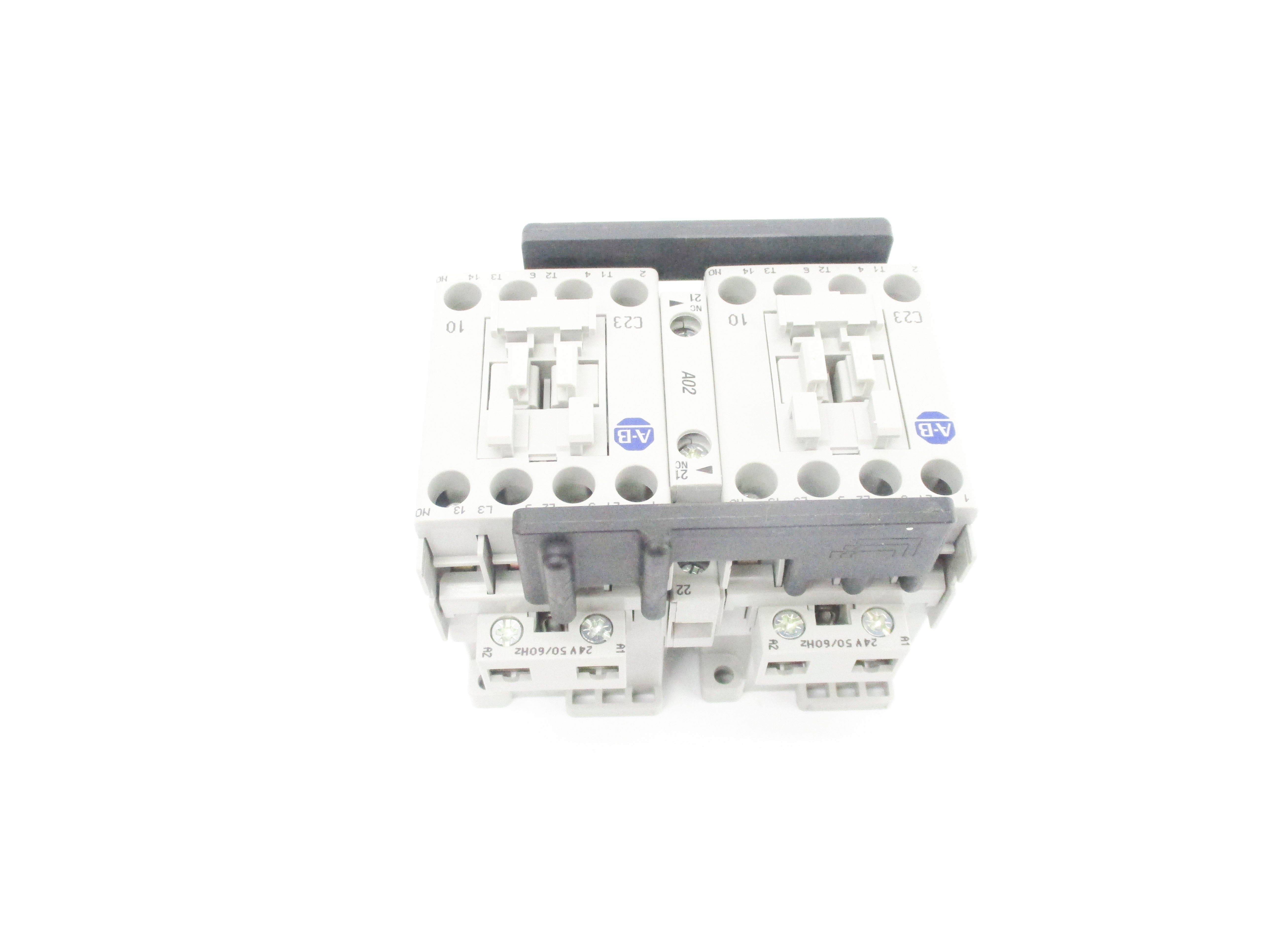 ALLEN BRADLEY 104-C23KJ22-X50 SER. D 24V (BR/WH) NSMP