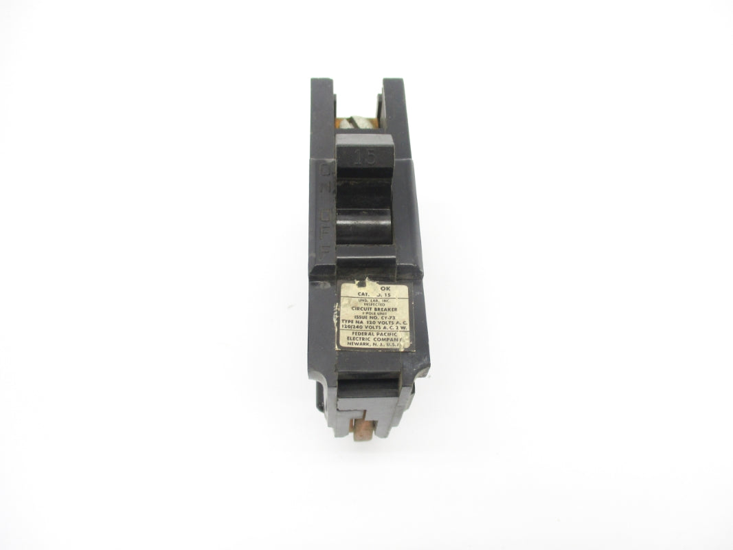 FEDERAL PACIFIC NA115 120/240VAC 15A UNMP