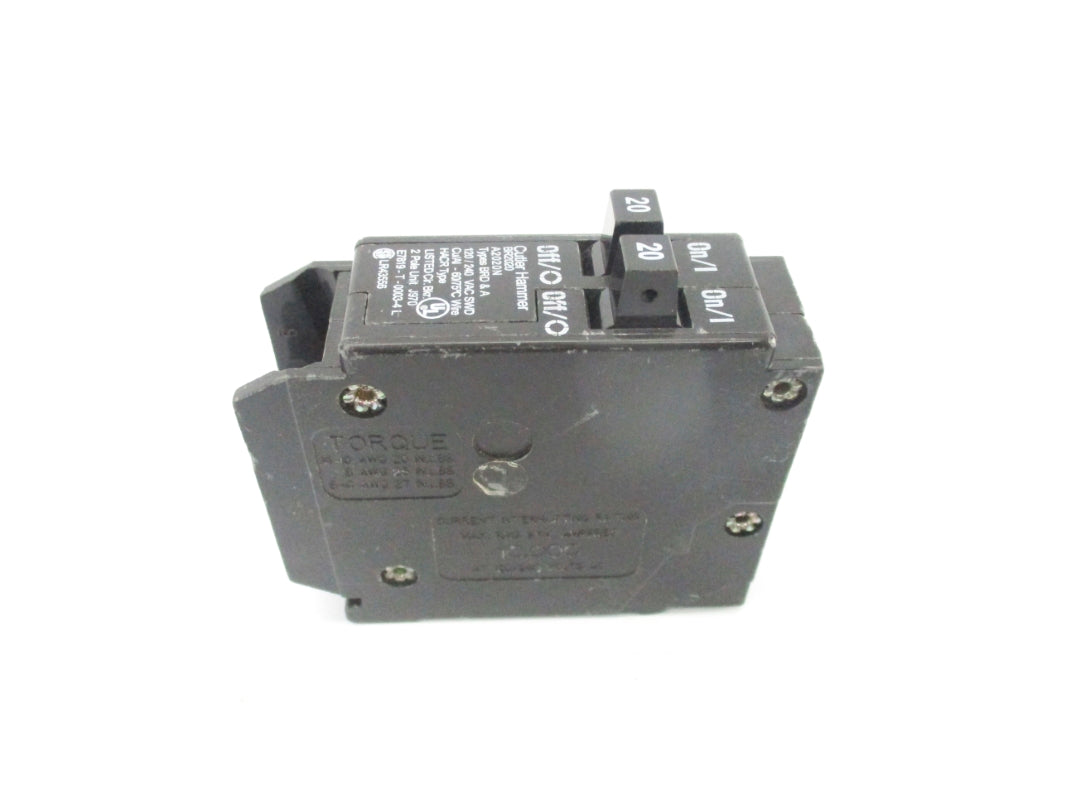 CUTLER HAMMER BR2020 120/240VAC 20A UNMP